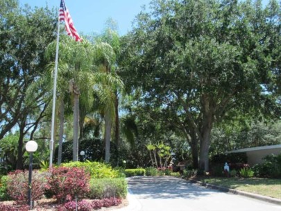 Fairway Lakes Homes in Palm Aire Sarasota, FL. - Entrance