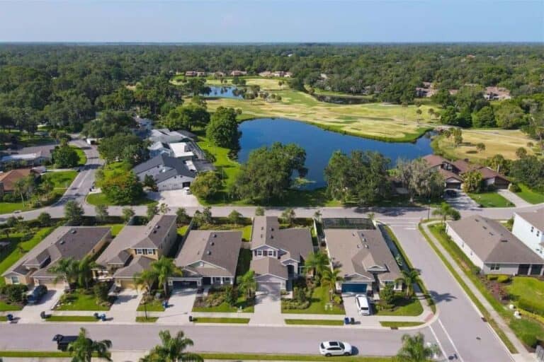 Fairways At Bent Tree Home in Sarasota, FL. - Aerial