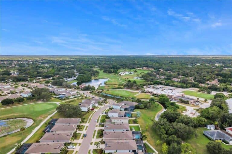 Fairways At Bent Tree Home in Sarasota, FL. - Aerial