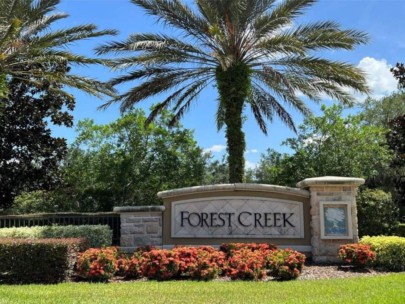 Forest Creek Homes in Parrish, FL. - Entrance Sign