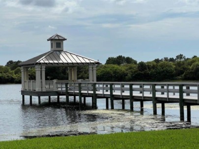 Forest Creek Homes in Parrish, FL. - Dock Gazebo