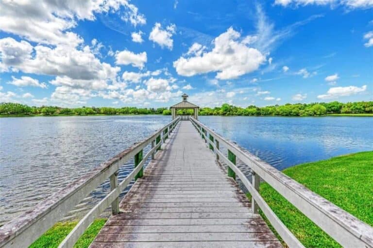 Forest Creek Homes in Parrish, FL. - Dock