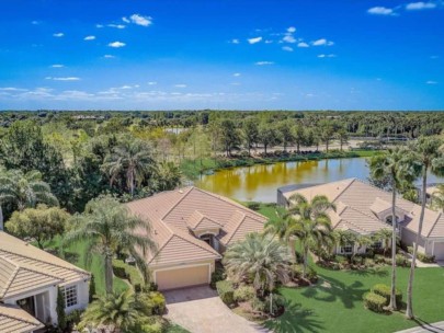 Gleneagles Homes in Lakewood Ranch, FL. - House Aerial