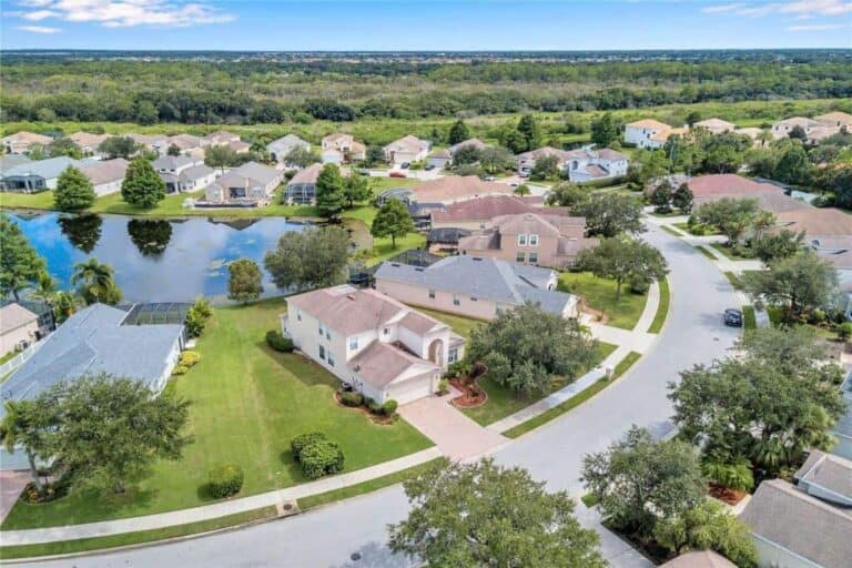 Greenbrook Homes in Lakewood Ranch, FL. - Aerial