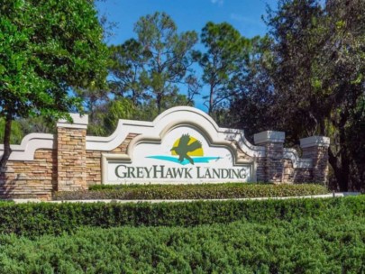 Greyhawk Landing Homes in Bradenton, FL. - Entrance Sign