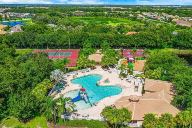 Greyhawk Landing Homes in Bradenton, FL. - Aerial