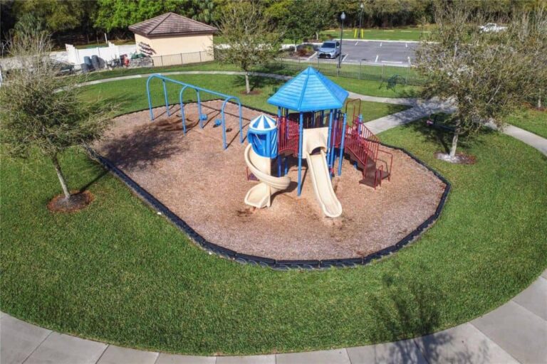 Greyhawk Landing Homes in Bradenton, FL. - Playground Aerial