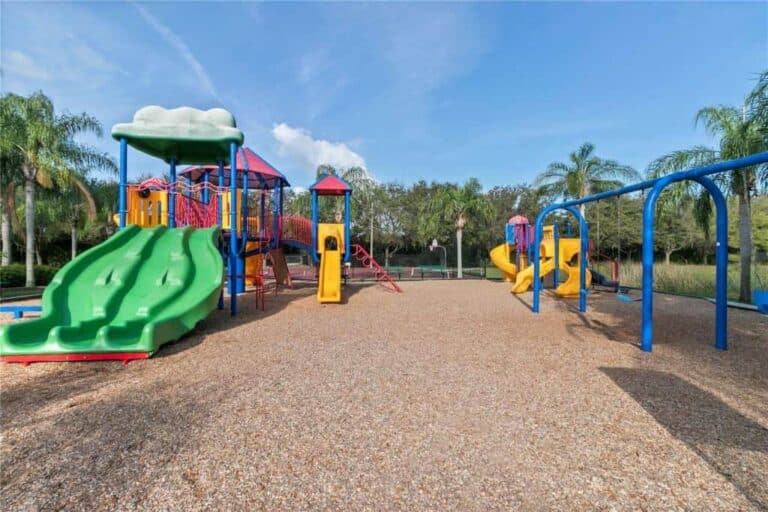 Greyhawk Landing Homes in Bradenton, FL. - Playground Aerial