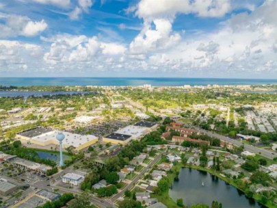 Gulf Gate Manor Homes in Sarasota, FL. - Aerial of Community