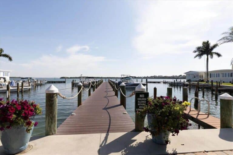 Gulfshore of Longboat Key Homes For Sale in Longboat Key, FL. - Dock