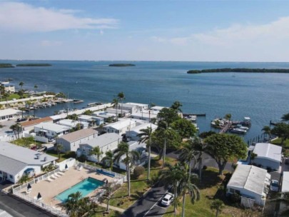 Gulfshore of Longboat Key Homes For Sale in Longboat Key, FL. - Bayfront Aerial