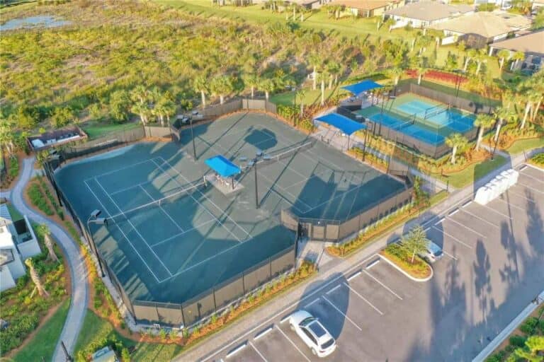 Hammock Preserve Homes in Palmer Ranch Sarasota, FL. - Aerial
