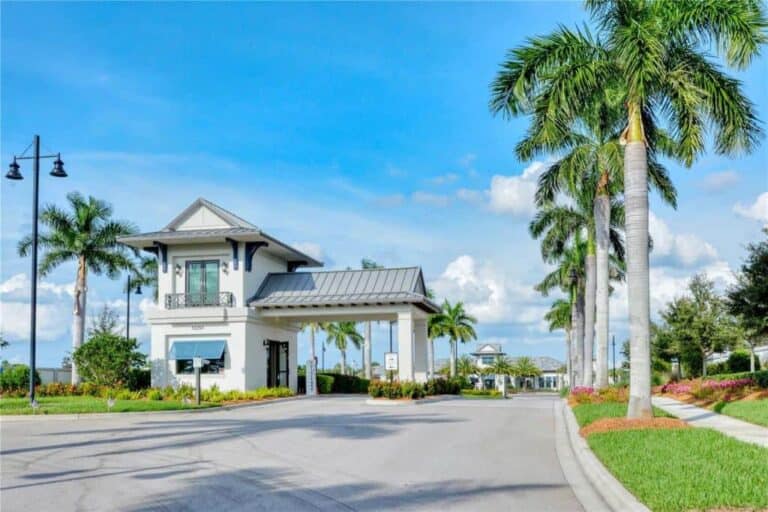Hammock Preserve Homes in Palmer Ranch Sarasota, FL. - Gated Entry