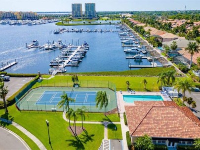 Hammocks At Riviera Dunes Homes in Palmetto, FL. - Marina Aerial