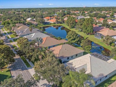 Hamptons Homes For sale in Palmer Ranch Sarasota, FL. - Aerial