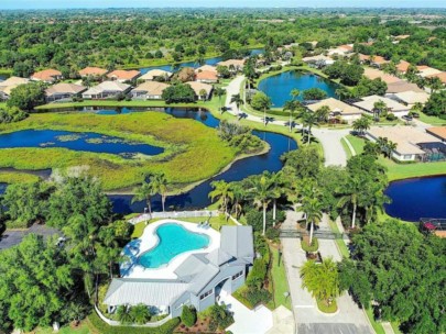 Hamptons Homes For sale in Palmer Ranch Sarasota, FL. - Amenity Center Aerial