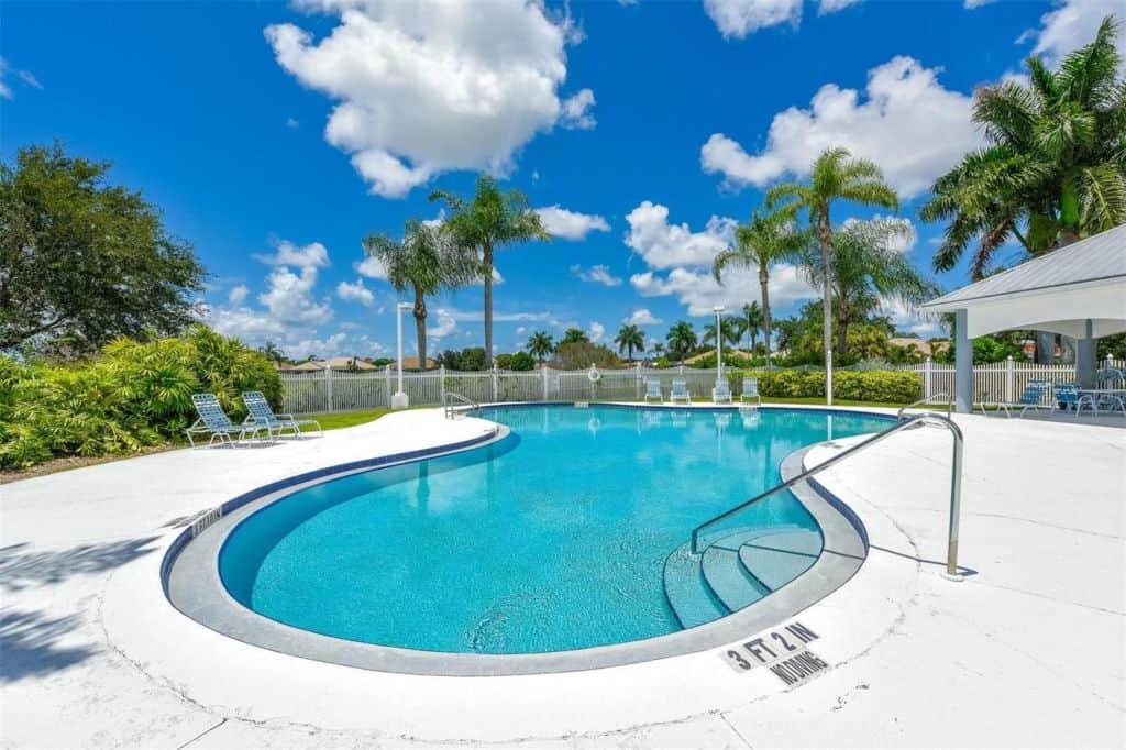 Hamptons Homes For sale in Palmer Ranch Sarasota, FL. - Pool