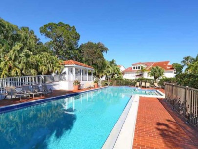 Harbour Court Homes in Longboat Key, FL. - Pool