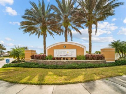 Harmony Homes in Lakewood Ranch, FL. - Entrance Sign