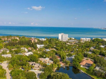 Harmony Homes in Siesta Key, FL. - Aerial