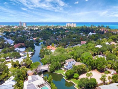 Harmony Homes in Siesta Key, FL. - Aerial