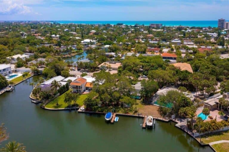 Harmony Homes in Siesta Key, FL. - Aerial