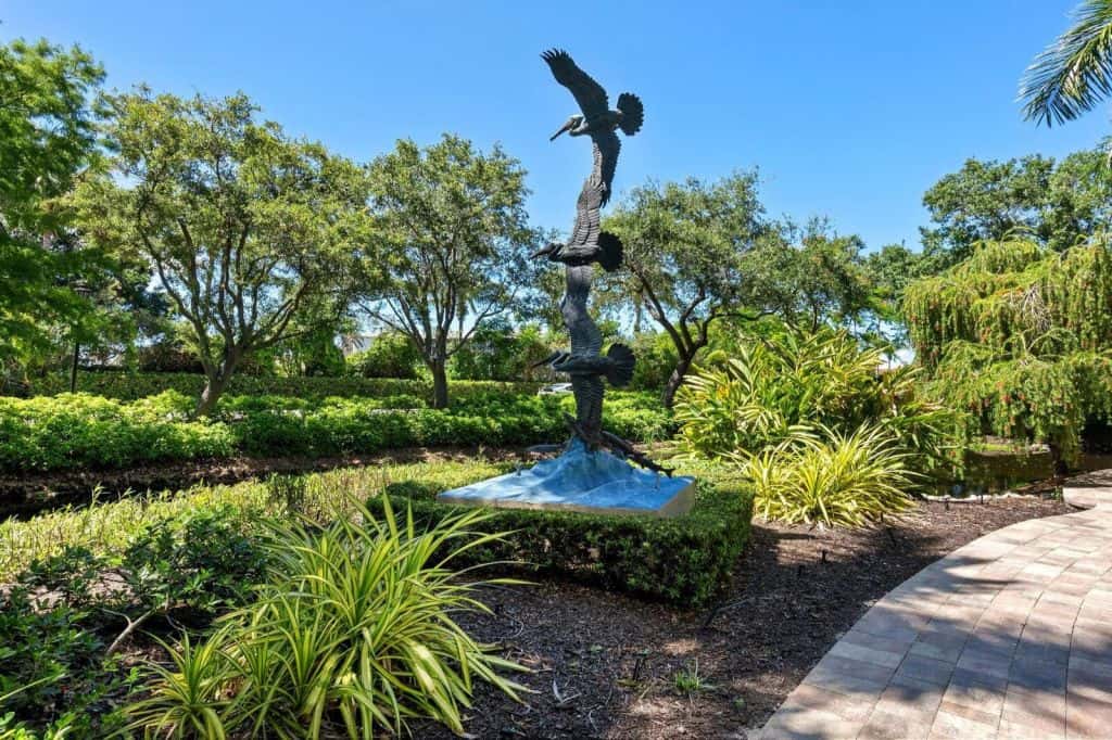 Hawks Harbor Homes in Bradenton, FL. - Statue