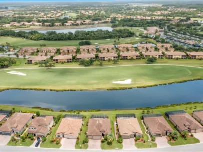 Heritage Harbour Homes in Bradenton, FL. - Golf Course Aerial