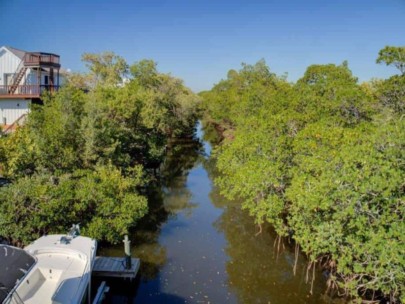 Hideaway Bay Homes in Longboat Key, FL. - Canal