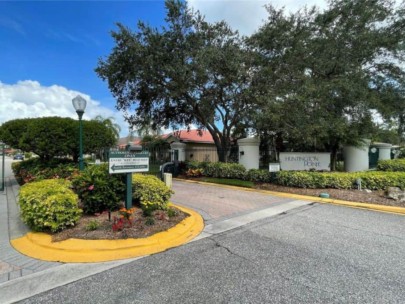 Huntington Pointe Homes in Palmer Ranch Sarasota, FL. - Gated Entry