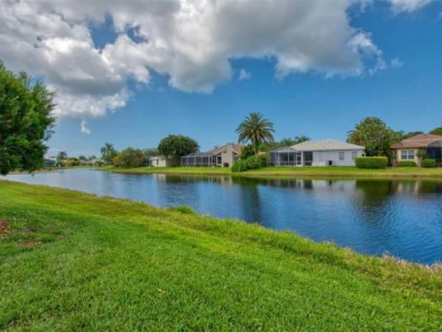 Huntington Pointe Homes in Palmer Ranch Sarasota, FL. - Lake View