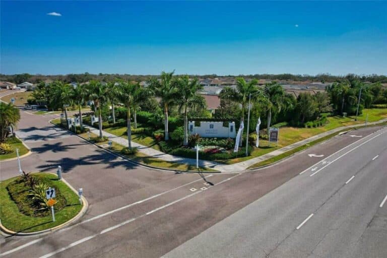 Indigo Homes in Lakewood Ranch, FL. - Entrance