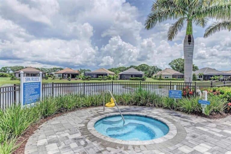 Indigo Homes in Lakewood Ranch, FL. - Hot Tub