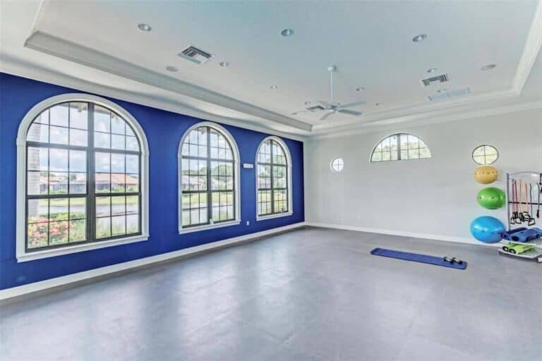 Indigo Homes in Lakewood Ranch, FL. - Yoga Room