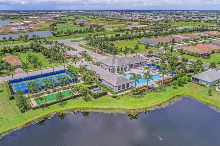 Indigo Homes in Lakewood Ranch, FL. - Aerial