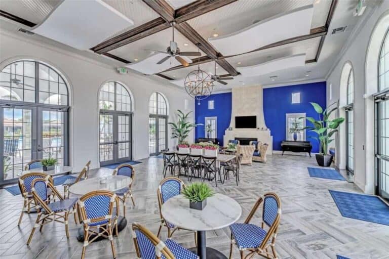 Indigo Homes in Lakewood Ranch, FL. - Clubroom