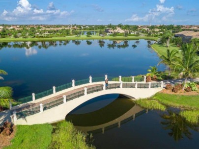 Islandwalk Homes in Venice, FL. - Walking BRidge