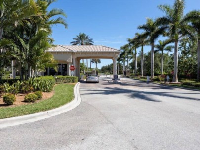 Islandwalk Homes in Venice, FL. - Gated Entry