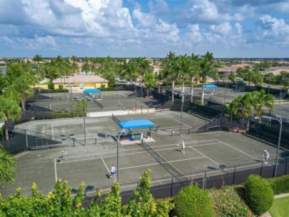 Islandwalk Homes in Venice, FL. - Tennis Courts