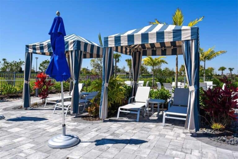 Isles at Lakewood Ranch Homes in Lakewood Ranch, FL. - Cabanas