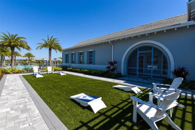 Isles at Lakewood Ranch Homes in Lakewood Ranch, FL. - Cornhole