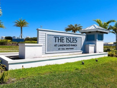 Isles at Lakewood Ranch Homes in Lakewood Ranch, FL. - Entrance Sign