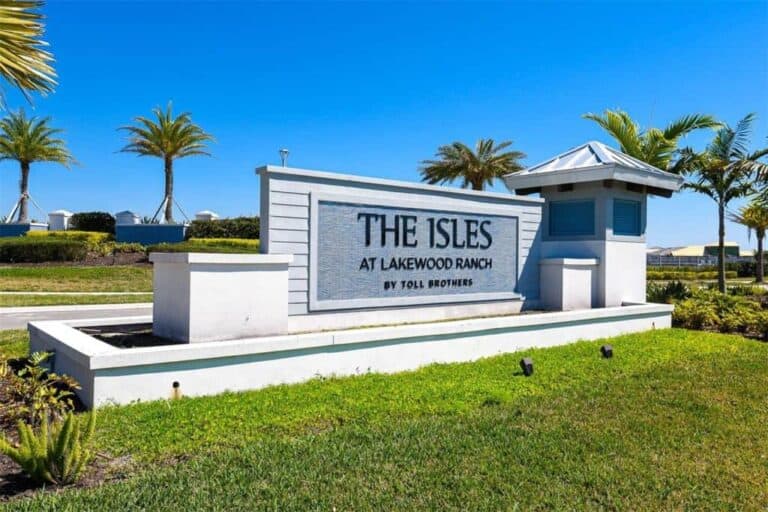Isles at Lakewood Ranch Homes in Lakewood Ranch, FL. - Entrance Sign