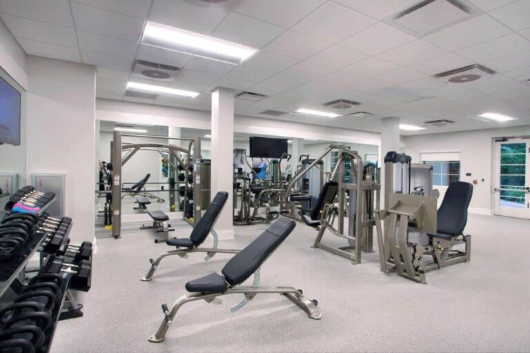 Lake Club Homes in Lakewood Ranch, FL. - Fitness Room