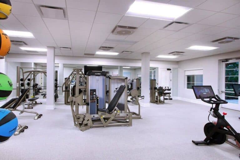 Lake Club Homes in Lakewood Ranch, FL. - Fitness Room