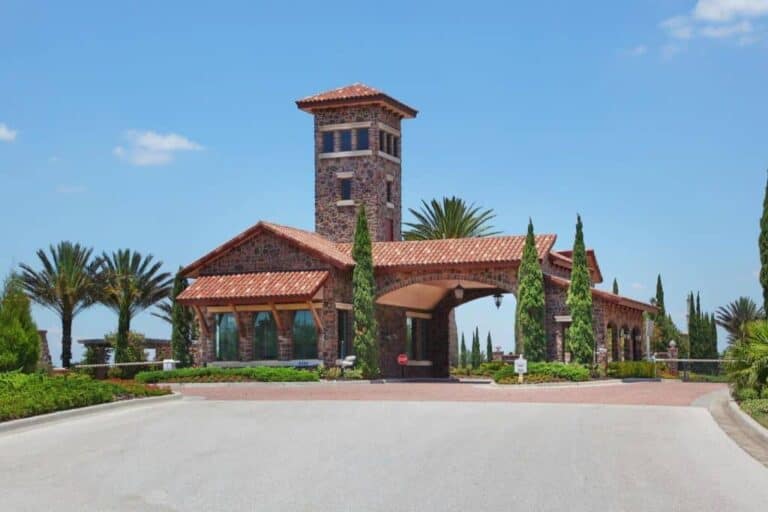 Lake Club Homes in Lakewood Ranch, FL. - Guard Gate