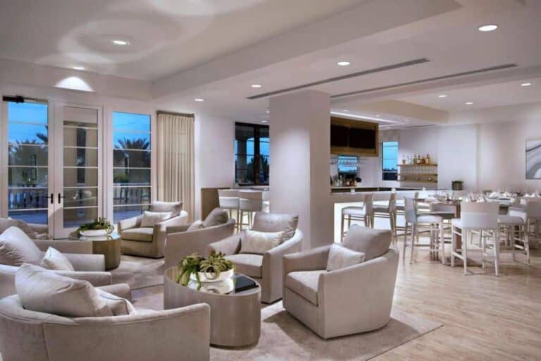 Lake Club Homes in Lakewood Ranch, FL. - Clubhouse Gathering Room
