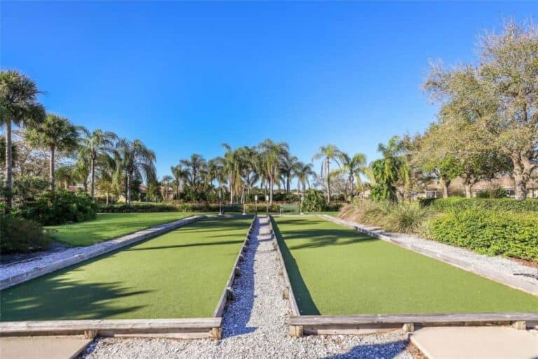 Lakeridge Falls Homes in Sarasota, FL. - Bocce Ball