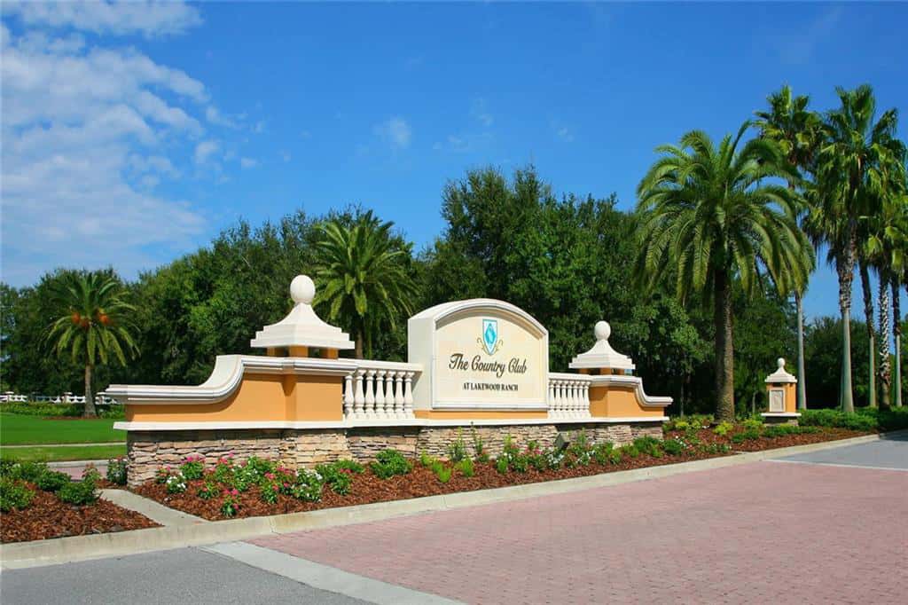 Gleneagles Homes in Lakewood Ranch, FL. - Lakewood Ranch Country Club Entrance Sign