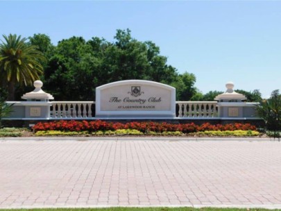 Lakewood Ranch Country Club Homes in Lakewood Ranch, FL. - Entrance Sign